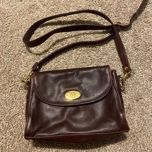 Vintage Etienne Aigner Leather Crossbody Bag